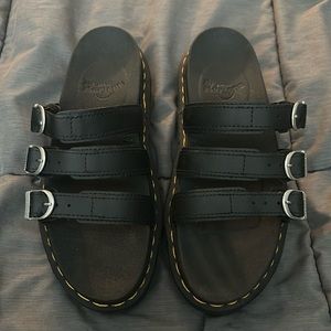 Dr. Martens Blair Leather slide sandals